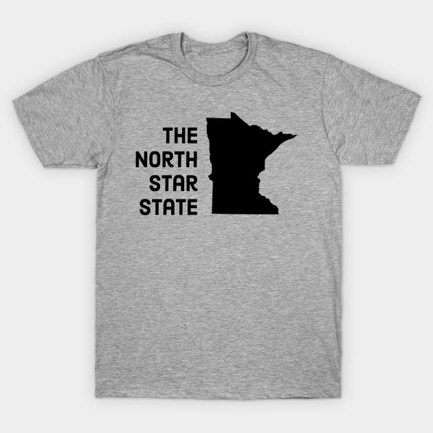 Minnesota - The North Star State T-Shirt by whereabouts